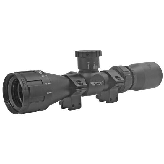 BSA Sweet 22 2-7x32 Rifle Scope with 30/30 Duplex Reticle includes scope mount rings